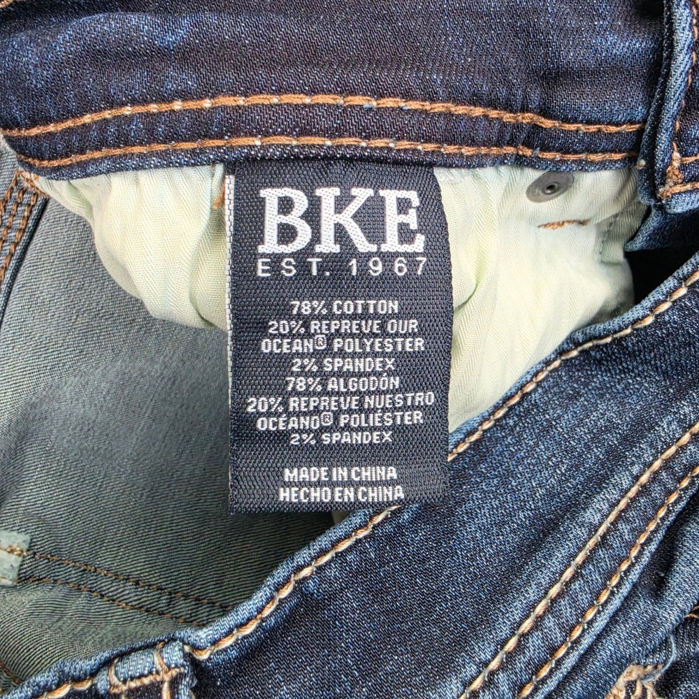 Buckle BKE Alec Straight Jeans Men's 30x30 Dark Wash Stretch Denim Blue Casual - Picture 8 of 9